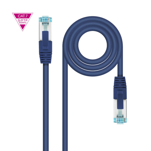 EAN 8433281011502 - Nanocable 10.20.1700-L25-BL cable de red 0,25 m Cat7 SF/UTP (S-FTP) imagen 1
