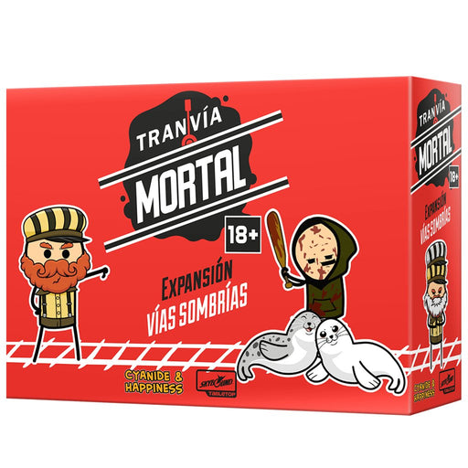 EAN 3558380098836 - Asmodee Tranvía Mortal: Expansión Vías Sombrías 90 min Juego de mesa Estrategia imagen 1