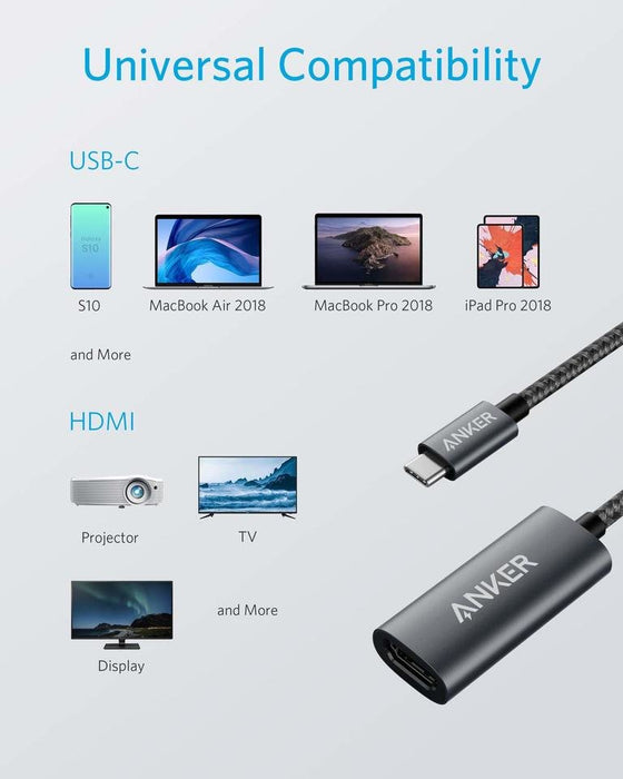 EAN 194644021306 - Anker A83120A1 Adaptador gráfico USB Negro, Gris imagen 4