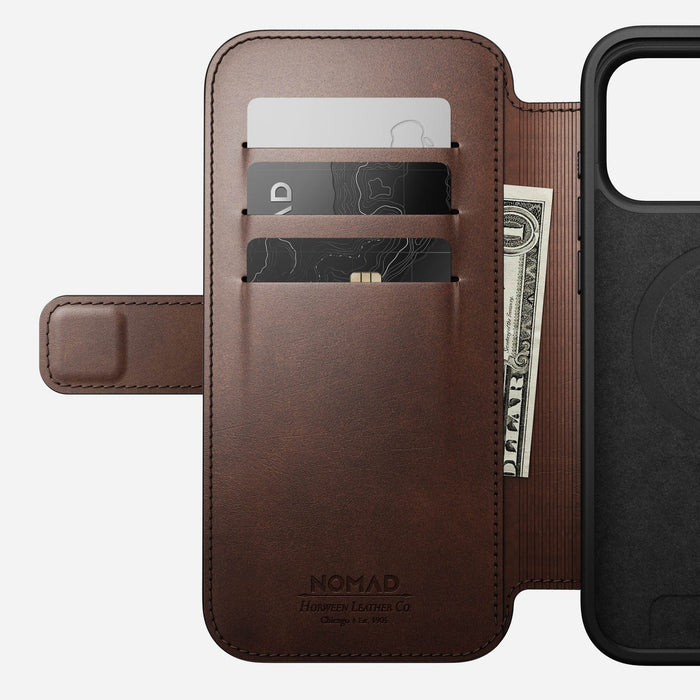 EAN 856504014100 - Nomad Modern Leather Folio funda para teléfono móvil 16 cm (6.3") Marrón imagen 7