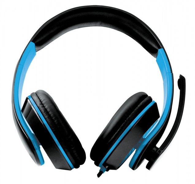 EAN 5901299922392 - Esperanza EGH300B Auriculares Alámbrico Diadema Juego Negro, Azul imagen 3