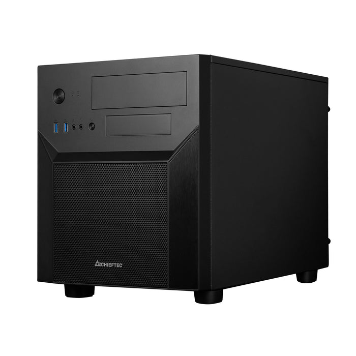EAN 0753263077349 - Chieftec CI-02B-OP carcasa de ordenador Cubo Negro imagen 2