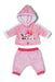 EAN 4001167837313 - BABY born Jogging Suit Pink 43cm Juego de ropita para muñeca imagen 1