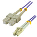 EAN 3700224749156 - MCL 0.5M SC/LC Cable de fibra óptica e InfiniBand 0,5 m Púrpura imagen 1