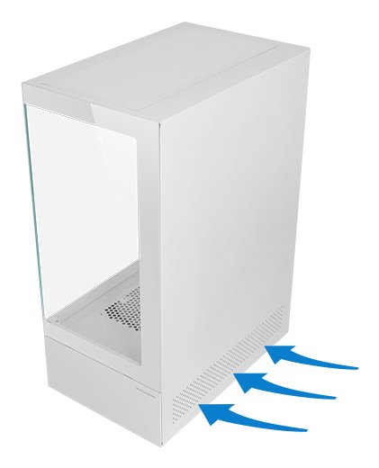 EAN 8435693109495 - Mars Gaming MC-XOW Midi Tower Blanco imagen 2