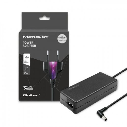 EAN 5901878510293 - Qoltec 51029 adaptador e inversor de corriente Interior 65 W Negro imagen 4