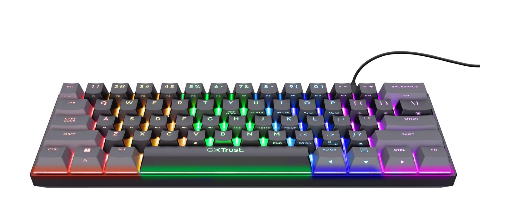 EAN 8713439248876 - Trust GXT 867 Acira teclado Juego USB Francés Negro, Gris imagen 2