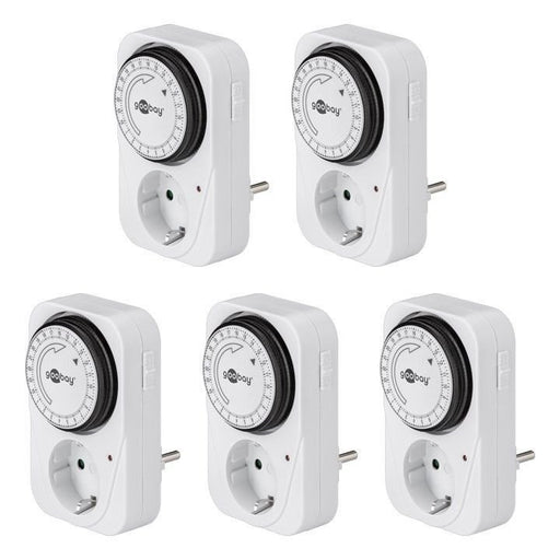 EAN 4040849555404 - Goobay 55540 contador eléctrico Blanco Temporizador diario imagen 1