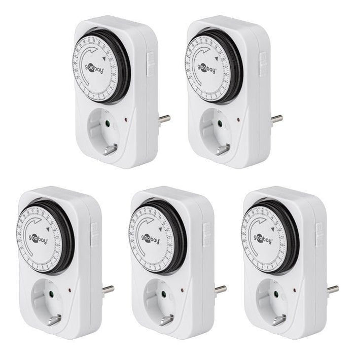 EAN 4040849555404 - Goobay 55540 contador eléctrico Blanco Temporizador diario imagen 1