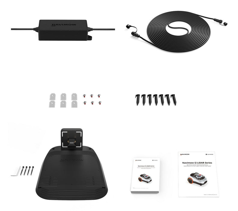EAN 8721264220158 - Segway Navimow i208 LiDAR Robot cortacésped Batería Negro, Naranja, Azul imagen 6