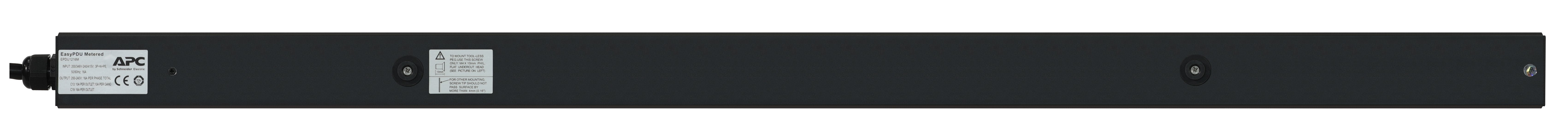 EAN 0731304405108 - APC EPDU1216M unidad de distribución de energía (PDU) 42 salidas AC 0U Negro imagen 4