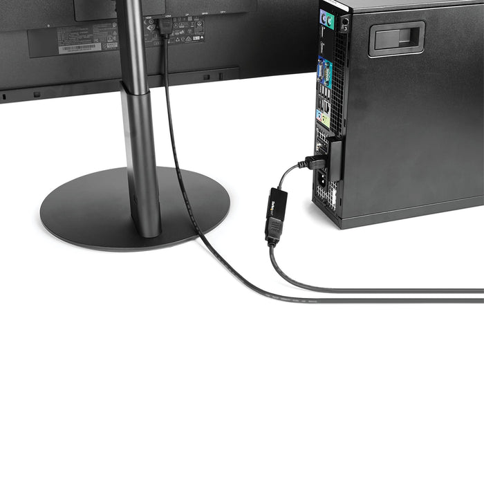 EAN 0065030865722 - StarTech.com DP2HD4K60S adaptador de cable de vídeo 0,215 m Negro imagen 6