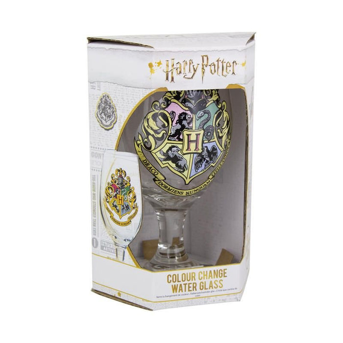 EAN 5055964716677 - Paladone Hogwarts Colour Change Water Glass V2 Transparente 1 pieza(s) 400 ml imagen 1