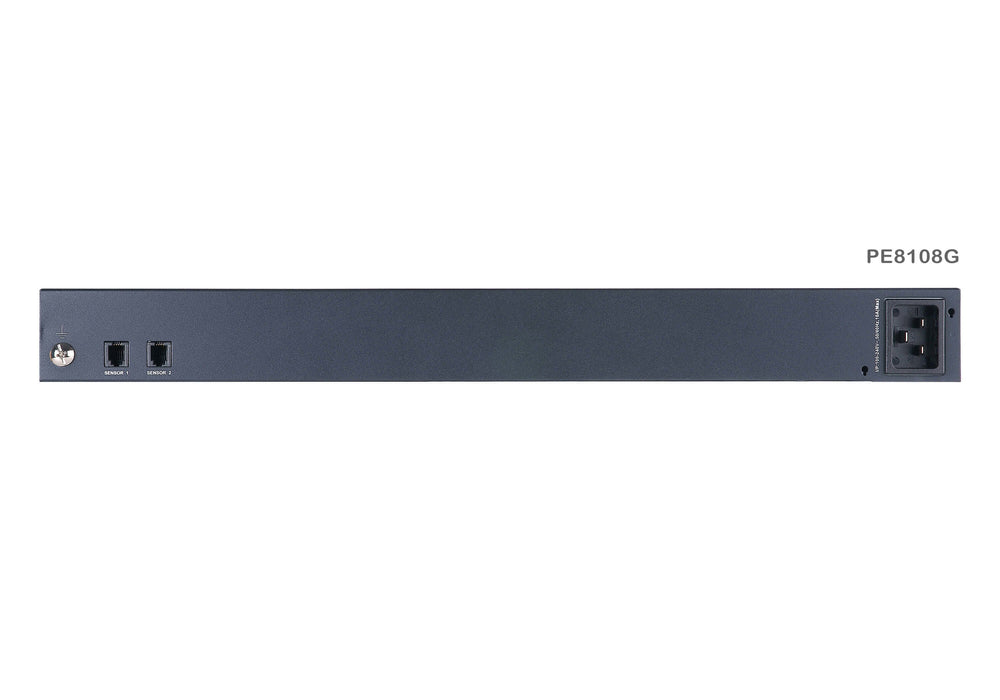 EAN 4710423777682 - ATEN PE8108G-ATA-G unidad de distribución de energía (PDU) 8 salidas AC 1U Negro imagen 2