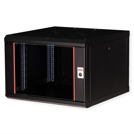 EAN 7630049601741 - ROLINE 26.21.0171 armario rack 7U Bastidor de pared Negro imagen 1