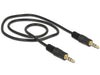 EAN 4043619837427 - DeLOCK 0.5m 3.5mm M/M cable de audio 0,5 m 3,5mm Negro imagen 2