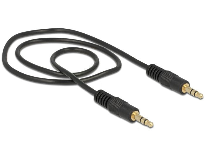 EAN 4043619837427 - DeLOCK 0.5m 3.5mm M/M cable de audio 0,5 m 3,5mm Negro imagen 2