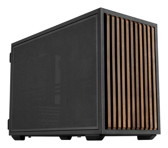 EAN 4718466024008 - Lian Li B4-mATX Vertical AeroDeck Mini Tower Negro, Madera imagen 1