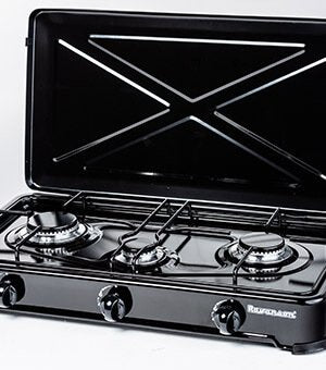 EAN 5902230901414 - Ravanson K-03TB Negro, Blanco Encimera 60 cm Encimera de gas 3 zona(s) imagen 2