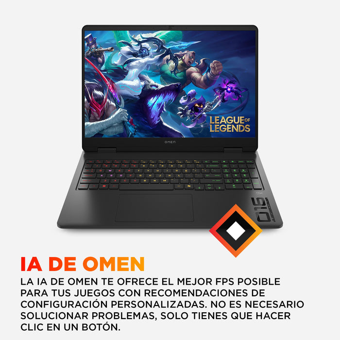 EAN 0199251388552 - HP OMEN Gaming 16-am0036ns Intel Core Ultra 7 255H Portátil 40,6 cm (16") 2K 32 GB DDR5-SDRAM 1 TB SSD NV imagen 8