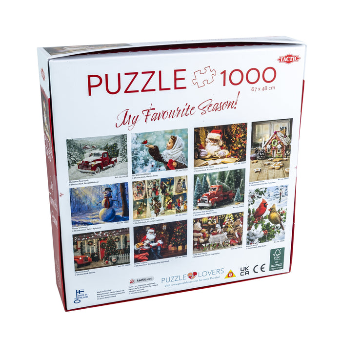 EAN 6416739592190 - Tactic 59219 puzzle Puzzle rompecabezas 1000 pieza(s) Navidad imagen 5