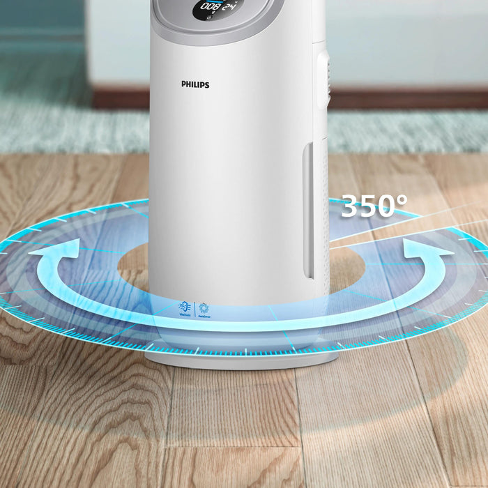EAN 8720389019395 - Philips AMF765/10 purificador de aire 70 m² 47 dB 40 W Blanco, Gris imagen 8
