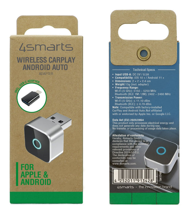 EAN 4252011913428 - 4smarts 541748 adaptador de pantalla inalámbrico USB Mochila imagen 5