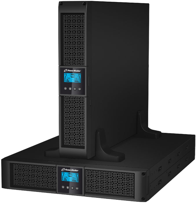 EAN 4260074974171 - PowerWalker VI 3000RT LCD sistema de alimentación ininterrumpida (UPS) 3 kVA 2700 W 9 salidas AC imagen 1