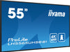 EAN 4948570123575 - iiyama LH5565UHSB-B1 pantalla de señalización Diseño de quiosco 138,7 cm (54.6") LED Wifi 800 cd / m² 4K  imagen 4