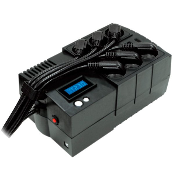 EAN 4712856270082 - CyberPower BR650ELCD sistema de alimentación ininterrumpida (UPS) 0,65 kVA 390 W 6 salidas AC imagen 4