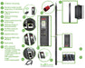 EAN 731304404262 - APC APDU9981EU3 unidad de distribución de energía (PDU) 24 salidas AC 0U Negro imagen 2