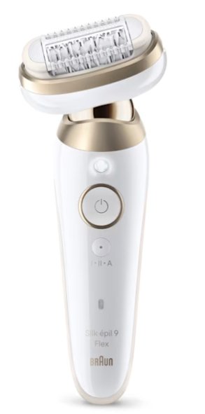 EAN 8700216963626 - Braun Silk-épil 9 Silk·épil 9 Flex 40 pinzas Oro, Blanco imagen 1