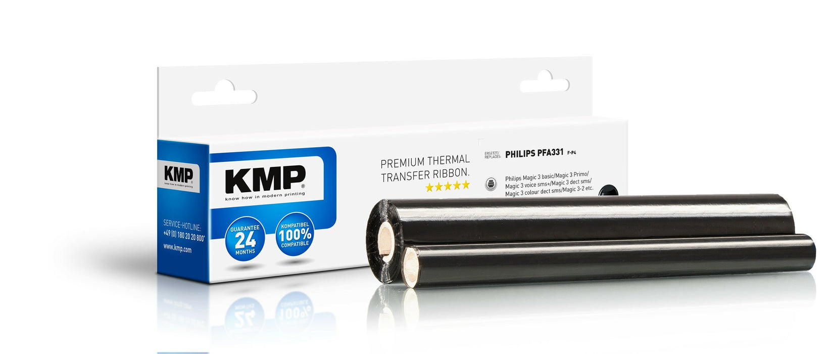 EAN 4011324710212 - KMP F-P4 140 páginas Negro 1 pieza(s) imagen 1