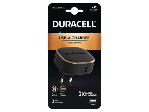 EAN 5056304310173 - Duracell DRACUSB12-EU cargador de dispositivo móvil Negro imagen 2