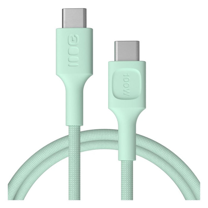EAN 5904326376144 - Green Cell KABGC100PS120MG cable USB 1,2 m USB C 0,48 Gbit/s 100 W Verde imagen 1