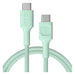 EAN 5904326376144 - Green Cell KABGC100PS120MG cable USB 1,2 m USB C 0,48 Gbit/s 100 W Verde imagen 1