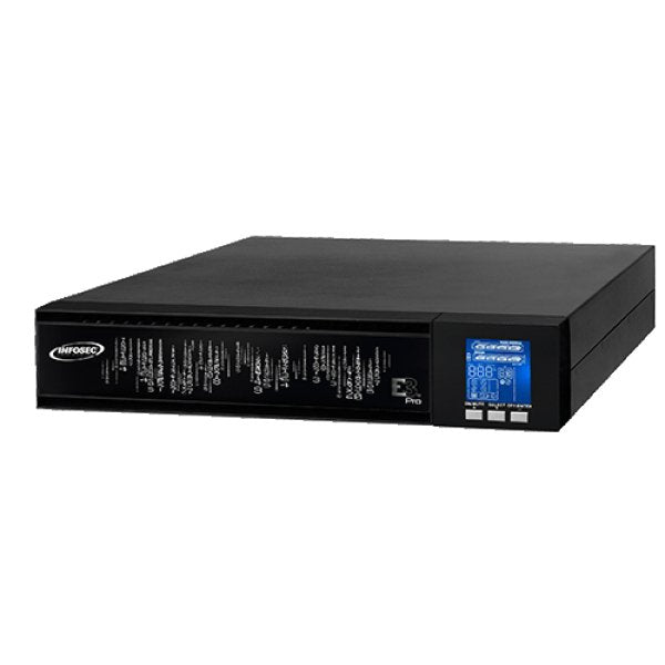 EAN 3700085673096 - Infosec E3 Pro 2000 RT sistema de alimentación ininterrumpida (UPS) Doble conversión (en línea) 2 kVA 180 imagen 1
