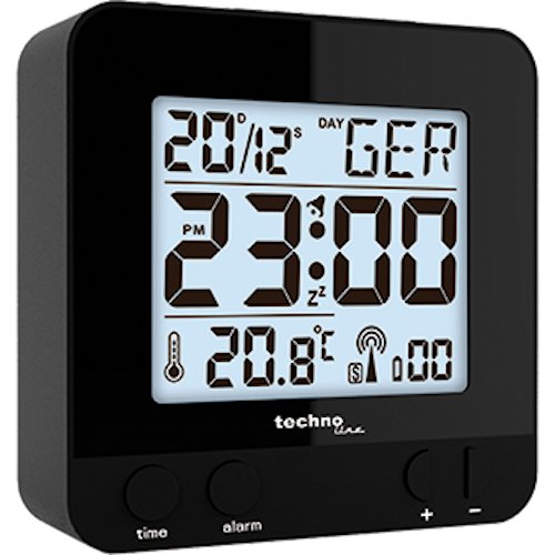 EAN 4029665102351 - Technoline WT 235 Reloj despertador digital Negro imagen 2