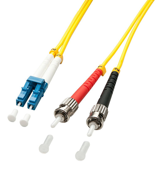 EAN 4002888474634 - Lindy 5.0m OS2 LC - ST Duplex Cable de fibra óptica e InfiniBand 5 m Amarillo imagen 1