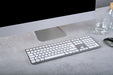 EAN 4025112099694 - CHERRY KW 9100 SLIM FOR MAC teclado Universal USB + Bluetooth QWERTY Inglés Plata imagen 2