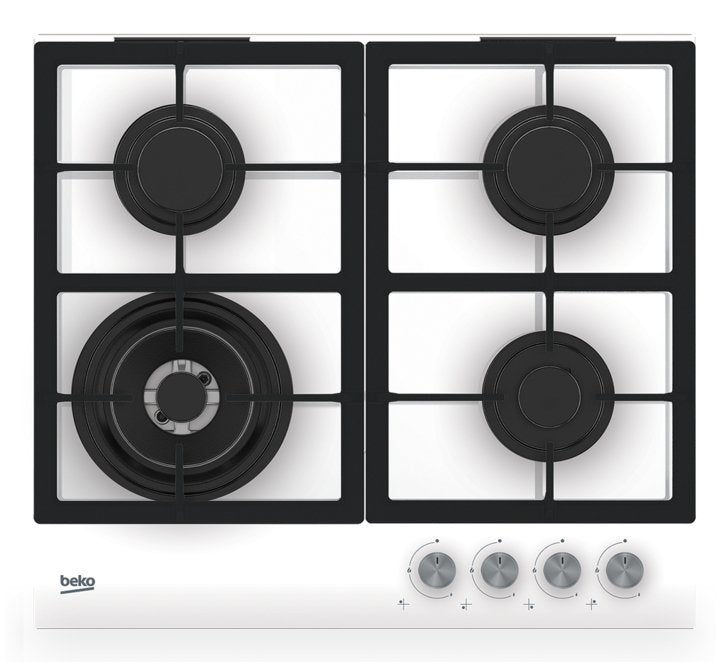 EAN 8690842128141 - Beko HILW 64225 SW Blanco Integrado 60 cm Encimera de gas 4 zona(s) imagen 1