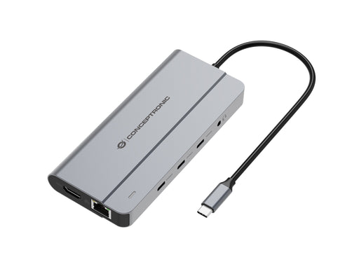 EAN 4015867243992 - Conceptronic DONN34G base para portátil y replicador de puertos Alámbrico USB 3.2 Gen 2 (3.1 Gen 2) Type- imagen 1
