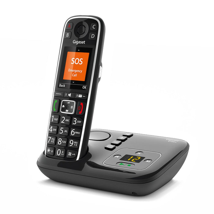 EAN 4250366859446 - Gigaset E720A Teléfono DECT/analógico Identificador de llamadas Negro imagen 5