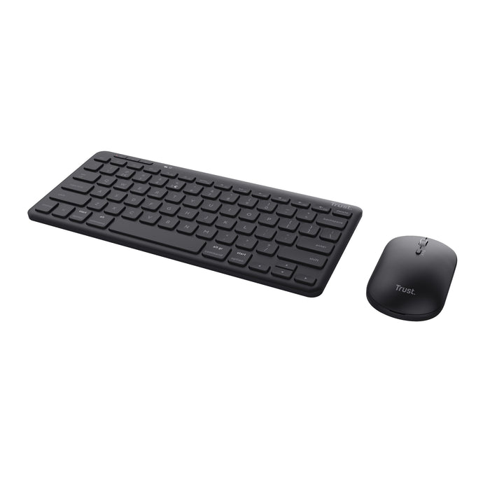 EAN 8713439248463 - Trust Lyra teclado Ratón incluido Oficina RF Wireless + Bluetooth AZERTY Francés Negro imagen 2