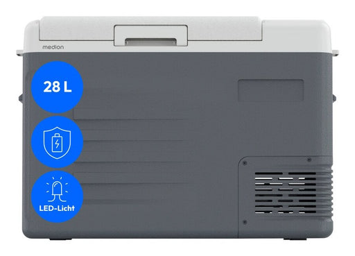 EAN 4061275249347 - MEDION MD370027 CC28 nevera portátil 28 L Eléctrico Gris, Blanco imagen 1