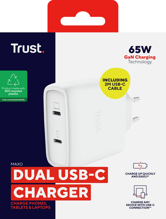EAN 8713439255263 - Trust Maxo Universal Blanco Corriente alterna Interior imagen 8