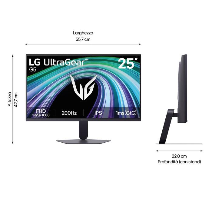 EAN 8806096814840 - LG 25G523B-B pantalla para PC 62 cm (24.4") 1920 x 1080 Pixeles Full HD LCD Negro imagen 7