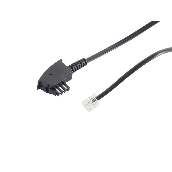 EAN 4017538701053 - S/CONN maximum connectivity 70105- cable telefónico 15 m Negro imagen 1