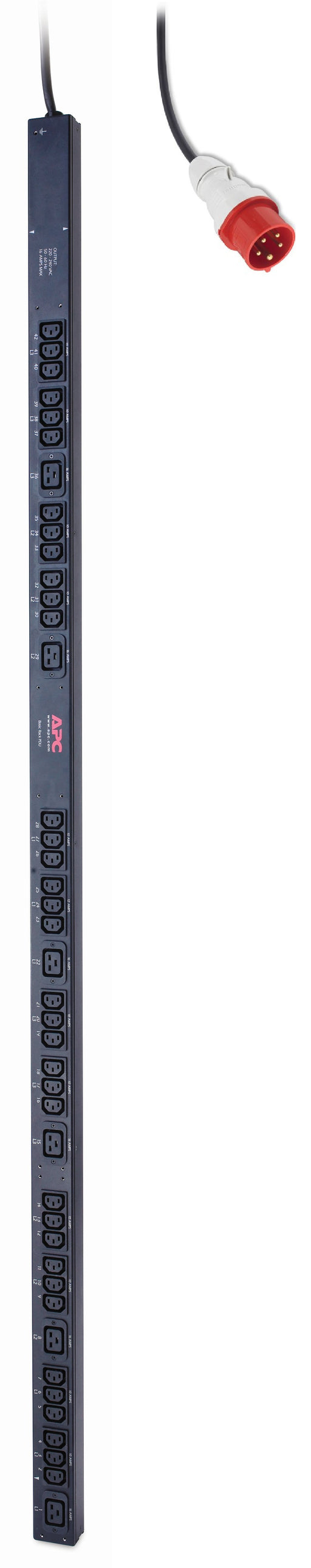 EAN 0731304254102 - APC Rack PDU, Basic, Zero U, 11 kW, 230V, (36) C13 & (6) C19 unidad de distribución de energía (PDU) 42 s imagen 1