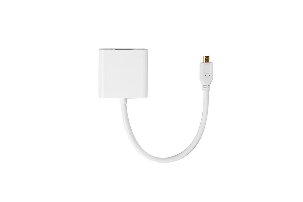 EAN 5711045523298 - Microconnect HDMIDVGA adaptador de cable de vídeo 0,25 m HDMI tipo D (Micro) VGA (D-Sub) Blanco imagen 2